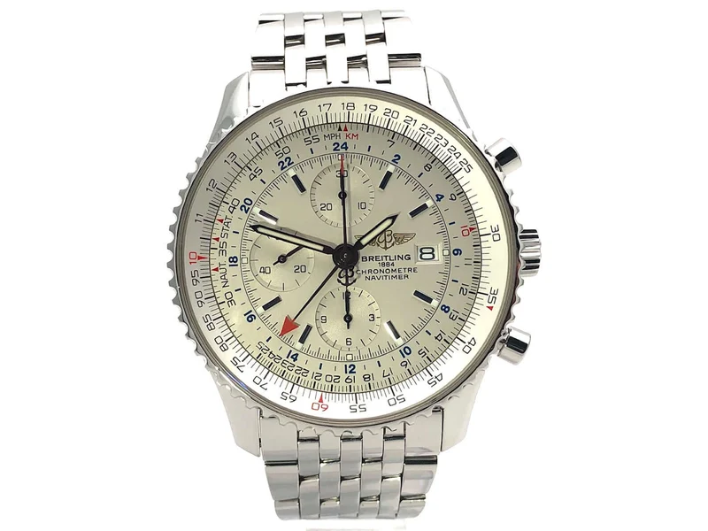 Breitling Navitimer World Chronograph A24322-045 aus 2005