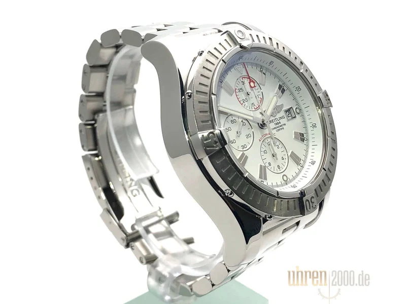 Breitling Super Avenger Chronograph A13370 aus 2010 D-Papiere
