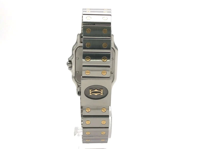 Cartier Santos Galbee Stahl Gelbgold 187901 D-Papiere