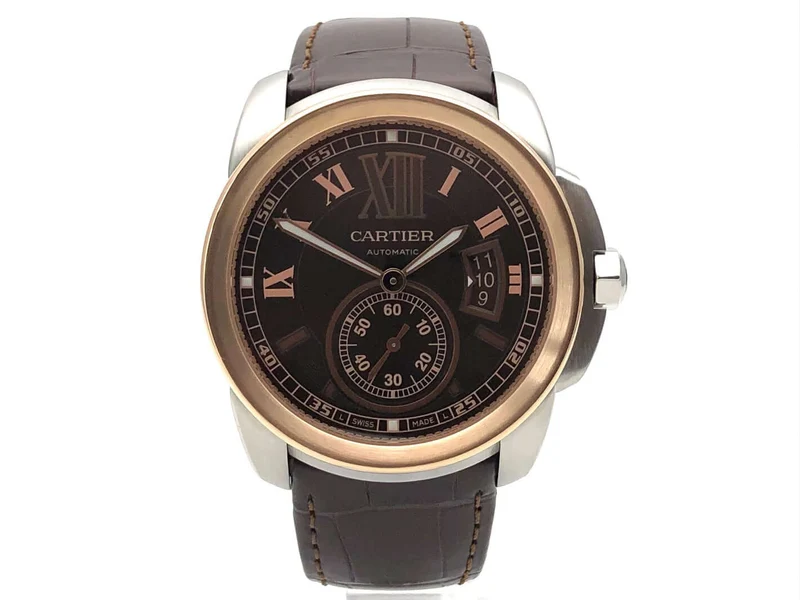 Cartier Calibre de Cartier W7100051 Stahl Rotgold aus 2013