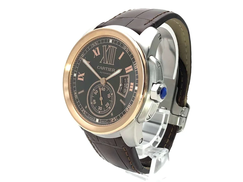 Cartier Calibre de Cartier W7100051 Stahl Rotgold aus 2013