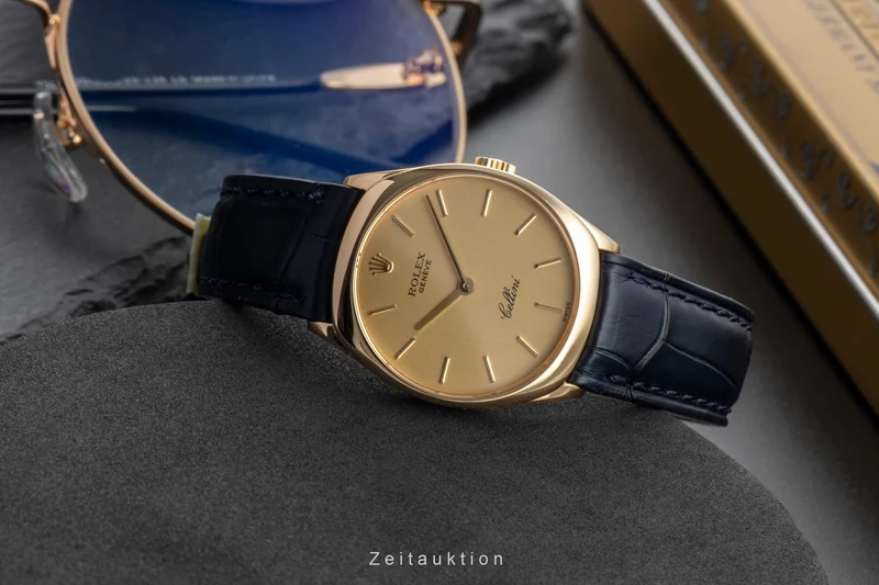 Rolex Cellini 18 ct gold manual winding women's watch 4129 Vintage [2602266]