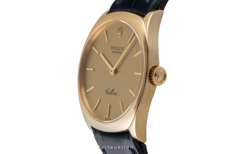 Rolex Cellini 18 ct gold manual winding women's watch 4129 Vintage [2602266]