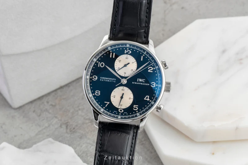 IWC Portugieser chronograph steel automatic men's watch IW371404 [2602448]