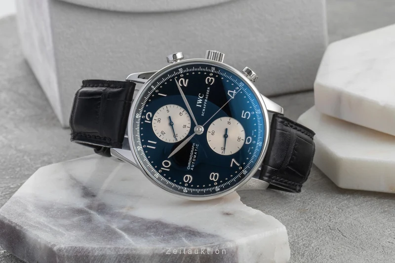 IWC Portugieser chronograph steel automatic men's watch IW371404 [2602448]