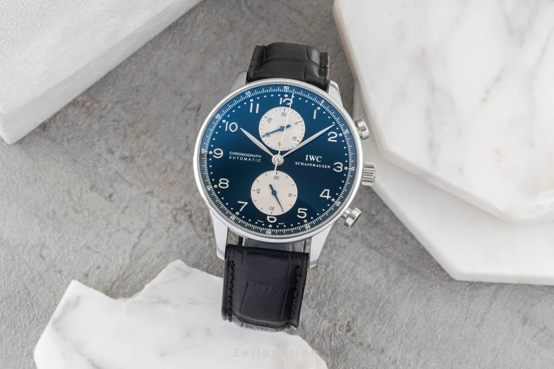 IWC Portugieser chronograph steel automatic men's watch IW371404 [2602448]