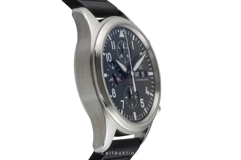 IWC Fliegerchronograph chronograph steel automatic men's watch IW371701 LP: 7800EUR [2602407]