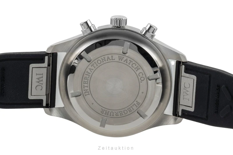 IWC Fliegerchronograph chronograph steel automatic men's watch IW371701 LP: 7800EUR [2602407]