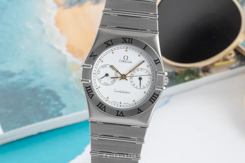 Omega Constellation steel quartz men's watch 396.1070 396.1080 [2601995]
