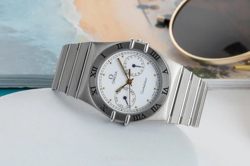 Omega Constellation steel quartz men's watch 396.1070 396.1080 [2601995]
