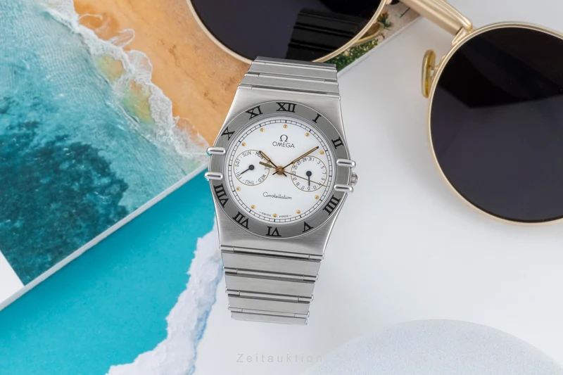 Omega Constellation steel quartz men's watch 396.1070 396.1080 [2601995]