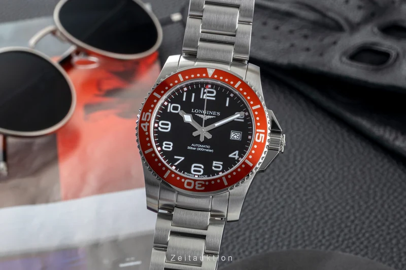 Longines Hydro Conquest steel automatic men's watch L3.695.4 [2602090]