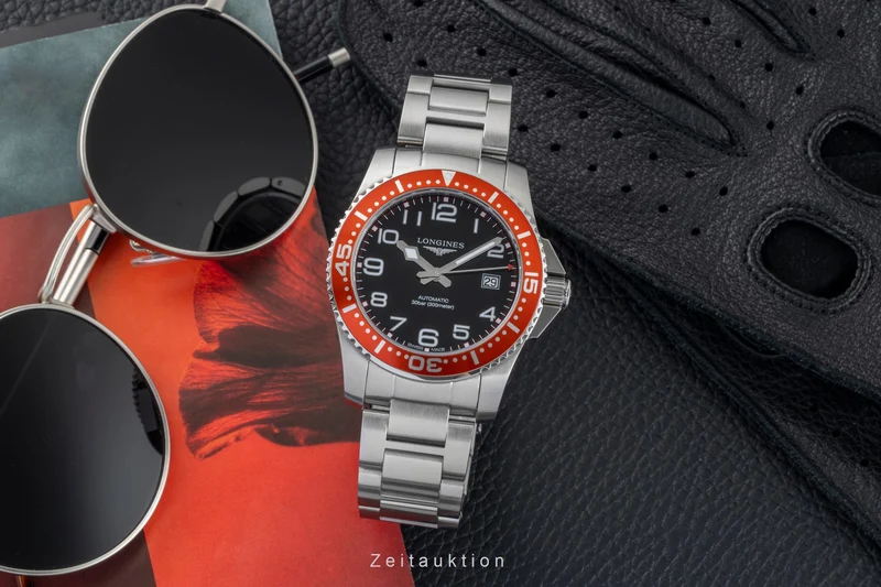 Longines Hydro Conquest steel automatic men's watch L3.695.4 [2602090]
