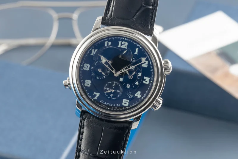 Blancpain Leman steel automatic men's watch 20141-1130M-53B [2602221]