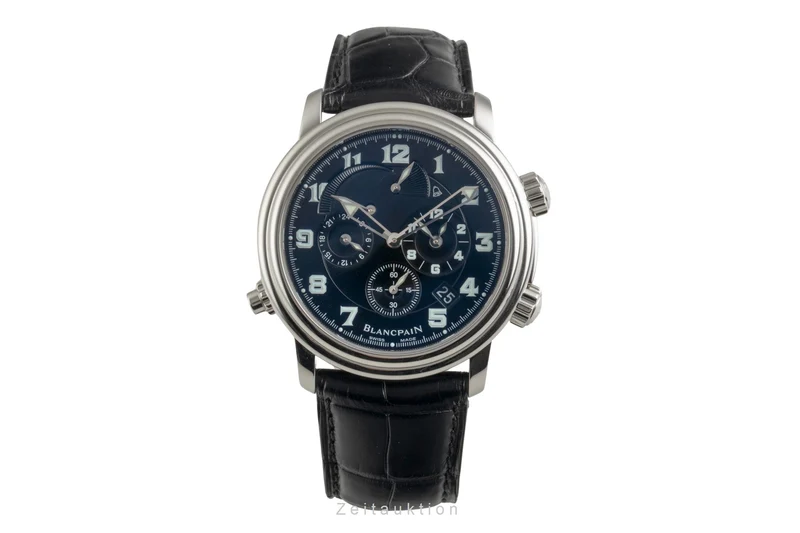 Blancpain Leman steel automatic men's watch 20141-1130M-53B [2602221]