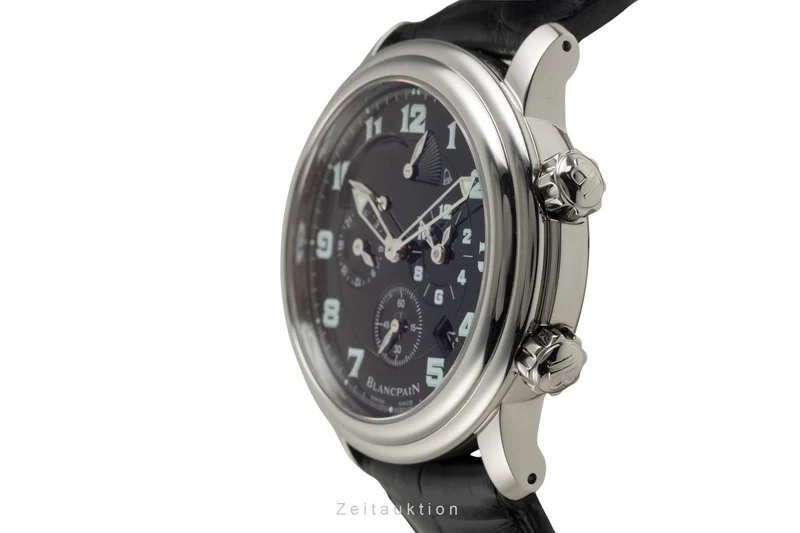 Blancpain Leman steel automatic men's watch 20141-1130M-53B [2602221]