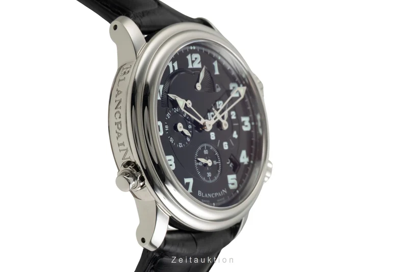 Blancpain Leman steel automatic men's watch 20141-1130M-53B [2602221]
