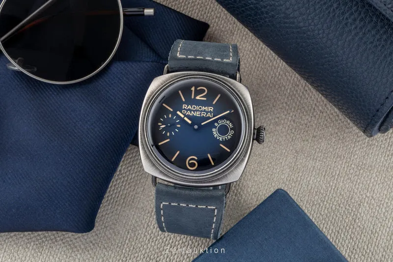 Panerai Radiomir steel manual winding men's watch PAM01348 LP: 9900EUR [2602631]