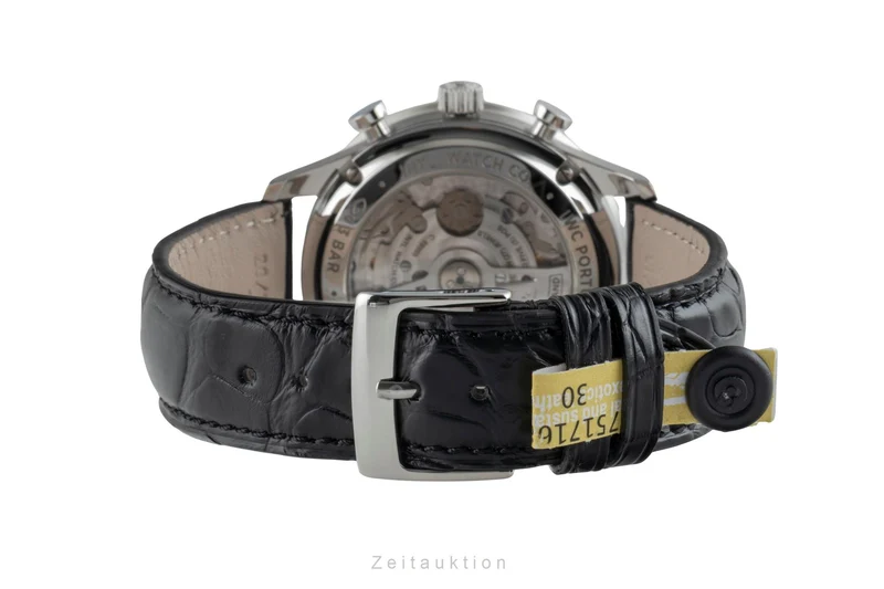 IWC Portugieser chronograph steel automatic men's watch IW371615 LP: 9100EUR [2602136]