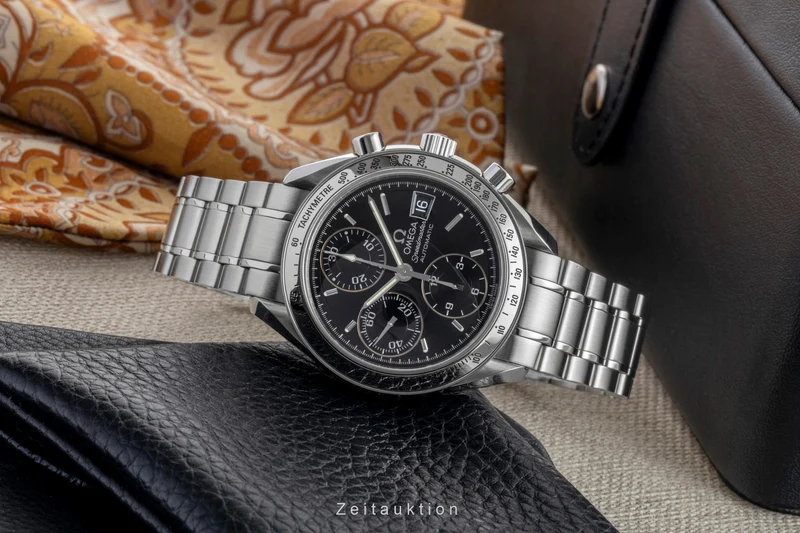 Omega Speedmaster Date chronograph steel automatic men's watch 3513.50.00 [2601967]