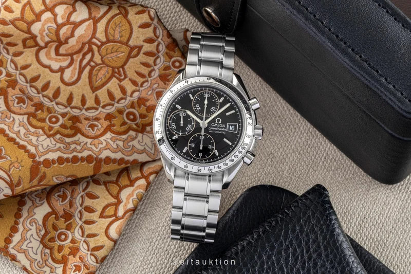 Omega Speedmaster Date chronograph steel automatic men's watch 3513.50.00 [2601967]