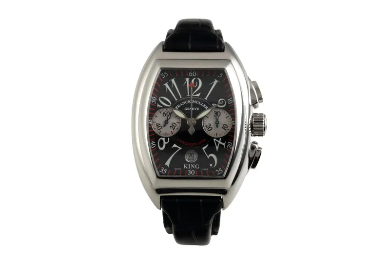 Franck Muller Conquistador chronograph steel automatic men's watch 8005 CC [2601738]