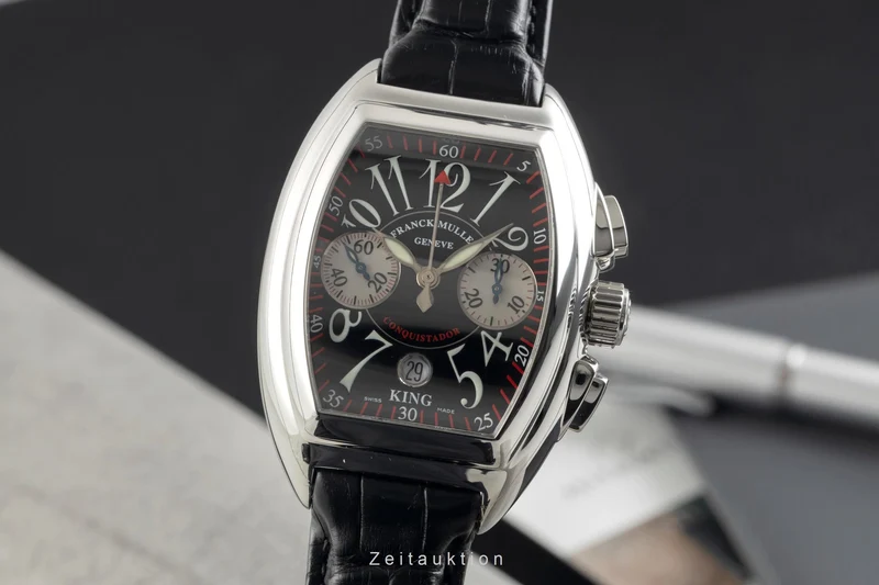 Franck Muller Conquistador chronograph steel automatic men's watch 8005 CC [2601738]