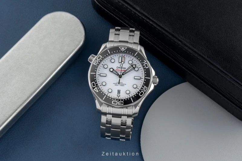 Omega Seamaster steel automatic men's watch 210.30.42.20.04.001 LP: 6500EUR [2602382]