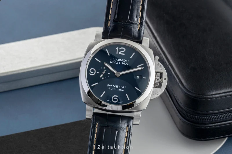 Panerai Luminor Marina steel automatic men's watch PAM01313 LP: 8900EUR [2601875]