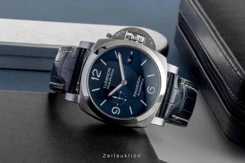 Panerai Luminor Marina steel automatic men's watch PAM01313 LP: 8900EUR [2601875]