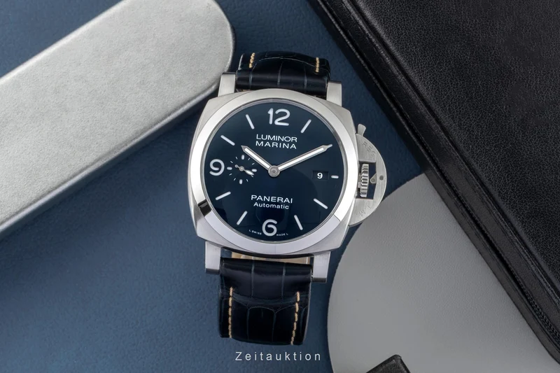 Panerai Luminor Marina steel automatic men's watch PAM01313 LP: 8900EUR [2601875]