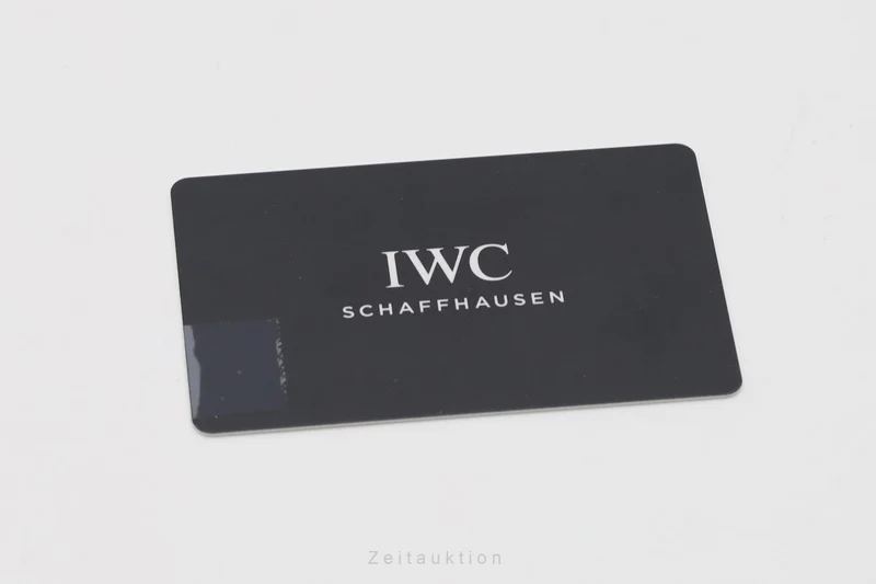 IWC Portugieser chronograph steel automatic men's watch IW371609 LP: 9100EUR [2601638]