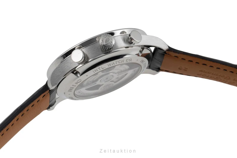 IWC Portugieser chronograph steel automatic men's watch IW371609 LP: 9100EUR [2601638]
