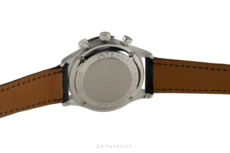 IWC Portugieser chronograph steel automatic men's watch IW371411 LP: 9100EUR [2601686]