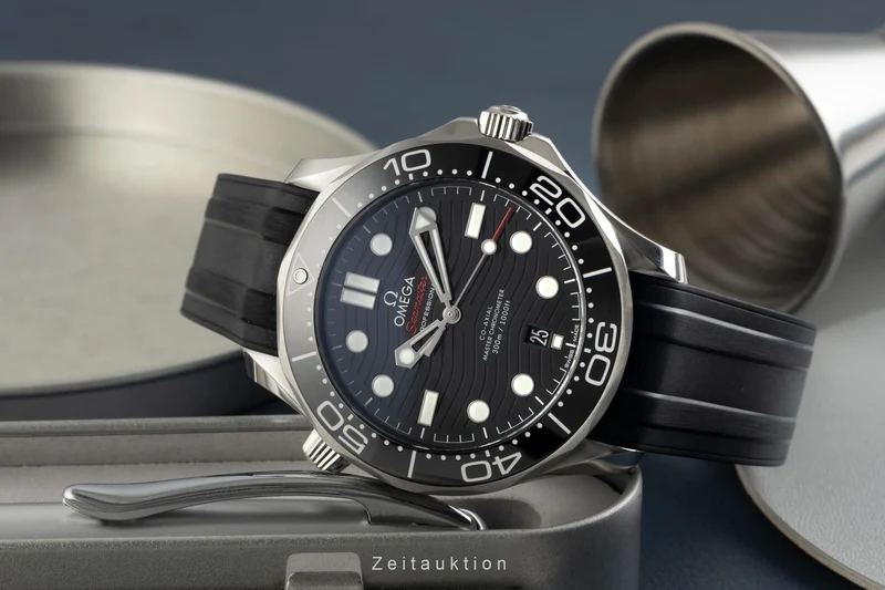 Omega Seamaster steel automatic men's watch 210.32.42.20.01.001 LP: 6100EUR [2602418]