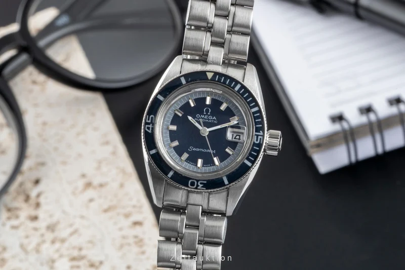 Omega Seamaster steel automatic women's watch 566.024 Vintage [2507344]