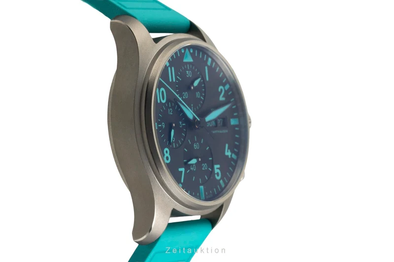 IWC Fliegerchronograph chronograph titanium automatic men's watch IW388108 LP: 9000EUR [2602055]