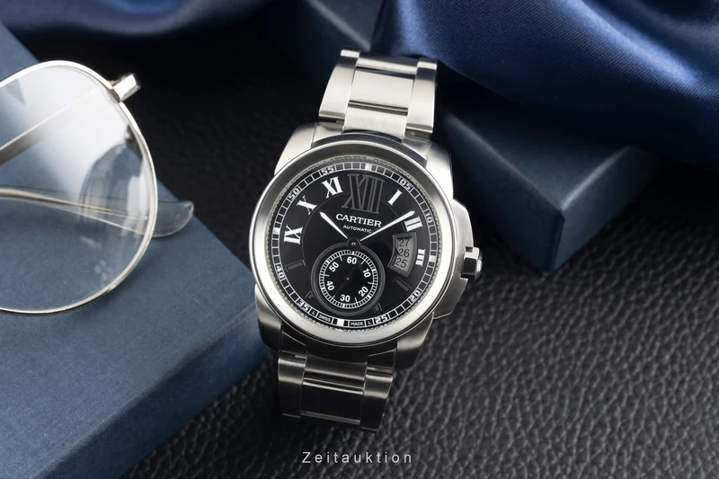 Cartier Calibre de Cartier steel automatic men's watch WSCA0005 [2601990]
