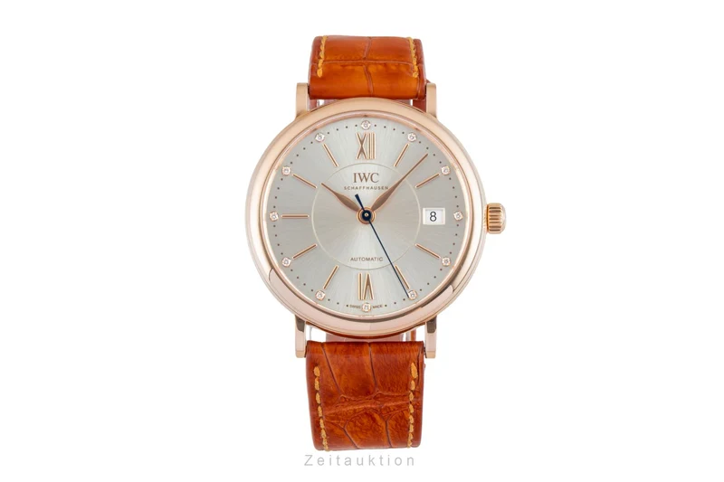 IWC Portofino 18 ct red gold automatic men's watch IW458105 LP: 15100EUR [2601765]