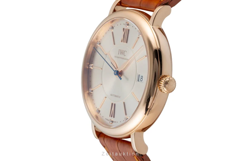 IWC Portofino 18 ct red gold automatic men's watch IW458105 LP: 15100EUR [2601765]