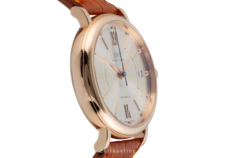 IWC Portofino 18 ct red gold automatic men's watch IW458105 LP: 15100EUR [2601765]