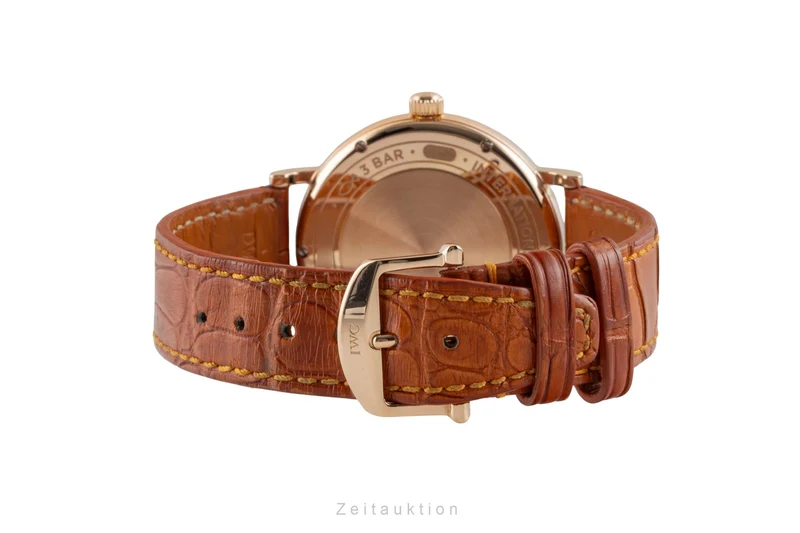 IWC Portofino 18 ct red gold automatic men's watch IW458105 LP: 15100EUR [2601765]