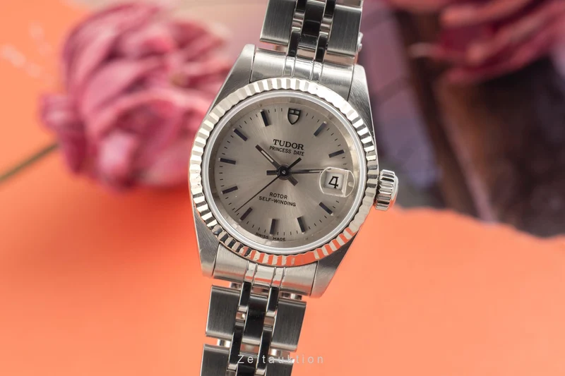 Tudor Princess Date steel / white gold automatic women's watch 92414 [2601570]