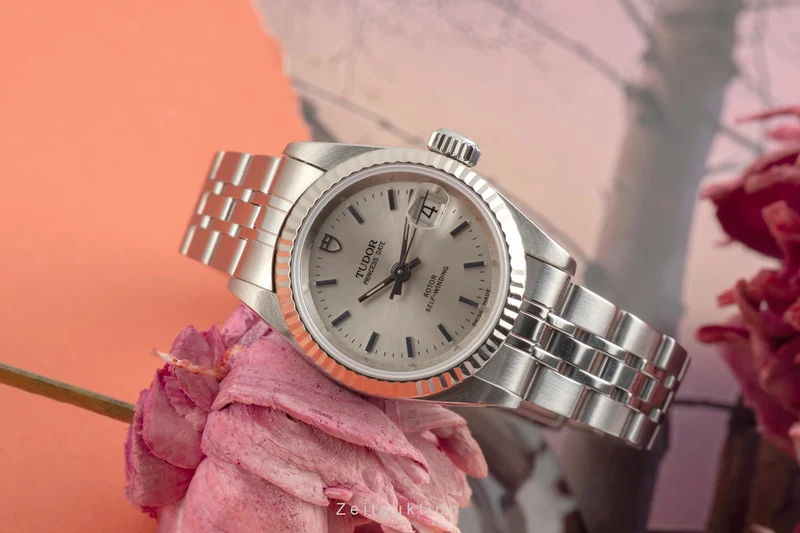 Tudor Princess Date steel / white gold automatic women's watch 92414 [2601570]
