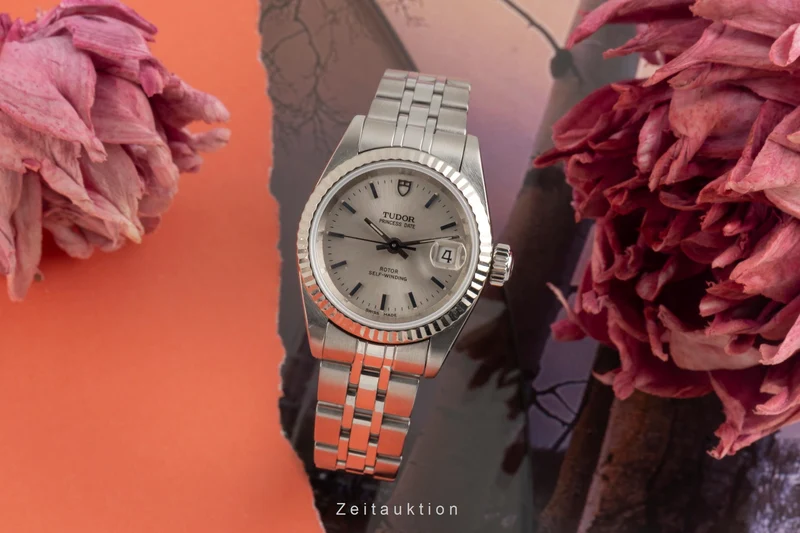 Tudor Princess Date steel / white gold automatic women's watch 92414 [2601570]