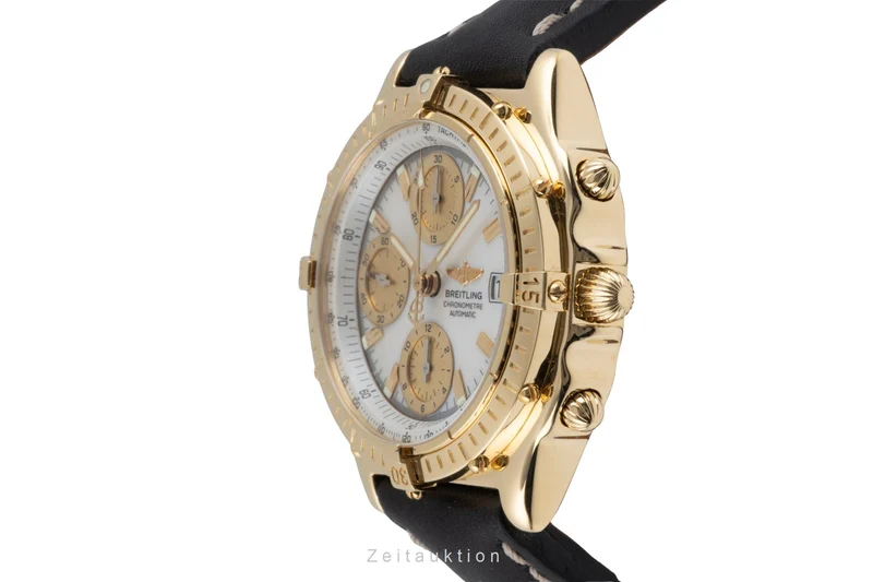 Breitling Chronomat chronograph 18 ct gold automatic men's watch K13050.1 [2600797]