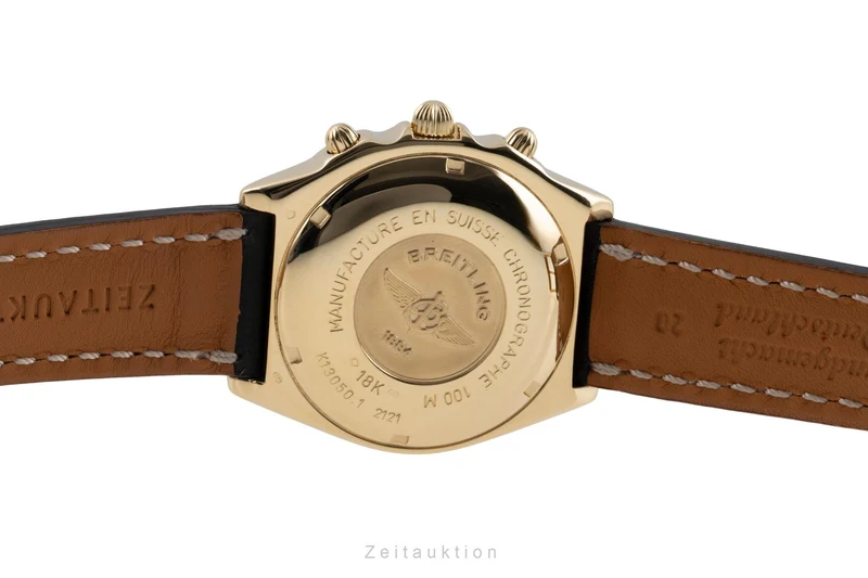Breitling Chronomat chronograph 18 ct gold automatic men's watch K13050.1 [2600797]