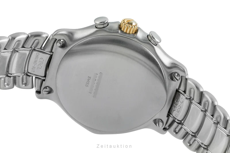 Ebel 1911 chronograph steel / gold automatic men's watch 1134901 [2602327]