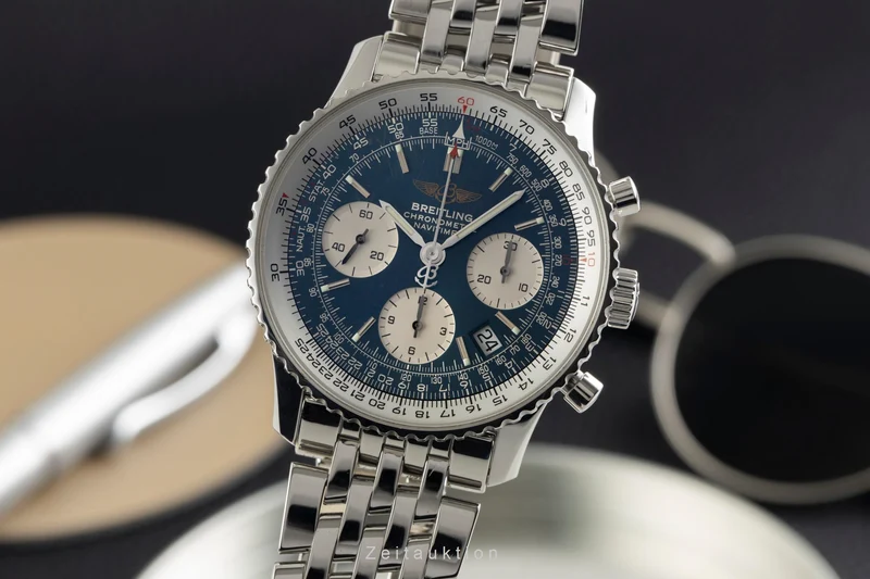 Breitling Navitimer chronograph steel automatic men's watch A23322 [2602315]