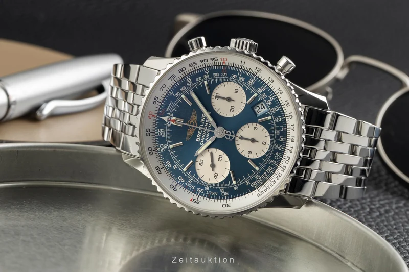 Breitling Navitimer chronograph steel automatic men's watch A23322 [2602315]